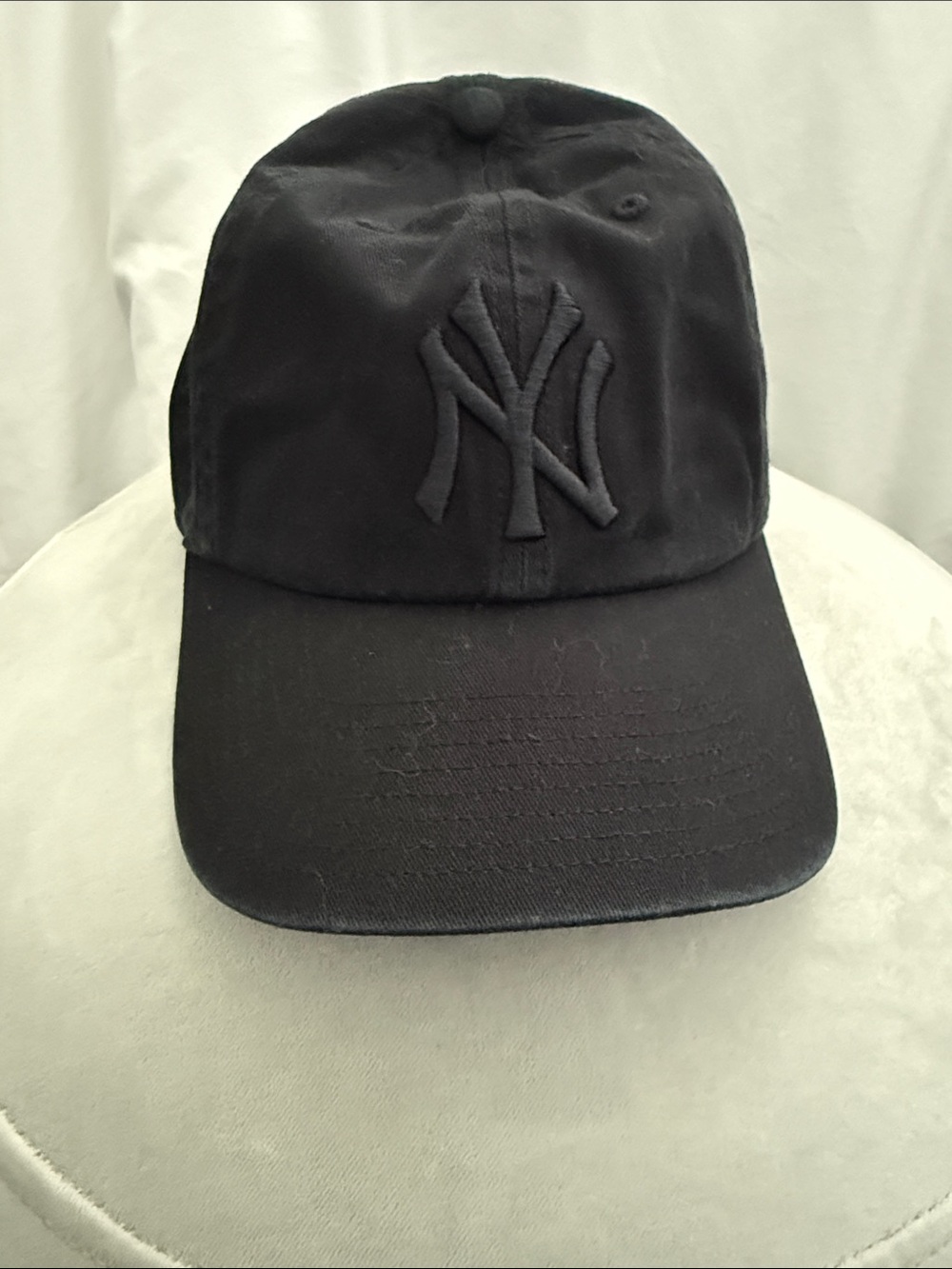 47 Brand Black NY Logo Baseball Cap